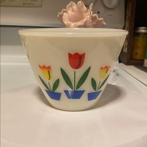 Fire King 6” Tulip Bowl